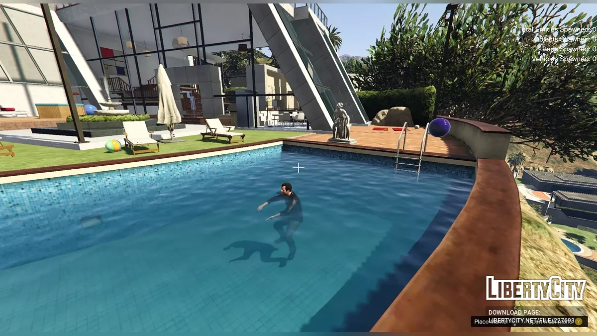 Футуристичный Дом 007 / GTA 5