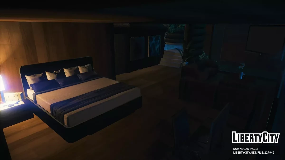 Экологический дом в горах / GTA 5