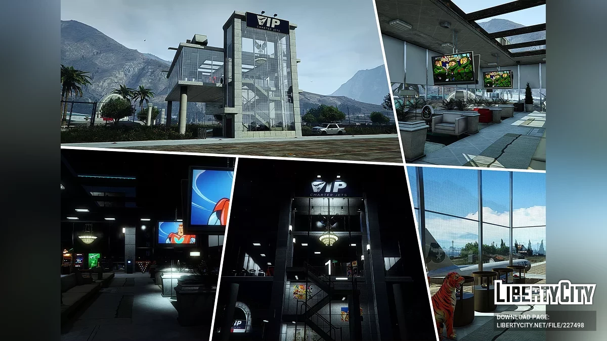 Терминал Мекензи Филд 1 для BaseGen.2025 [YMAP / Дружественный к лору] / GTA 5