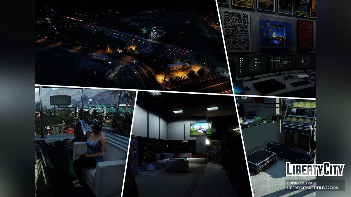 Терминал Мекензи Филд 1 для BaseGen.2025 [YMAP / Дружественный к лору] / GTA 5