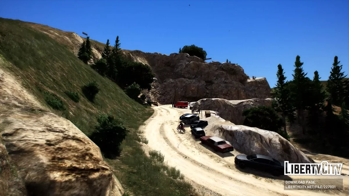 Мотокросс Событие [Menyoo] / GTA 5