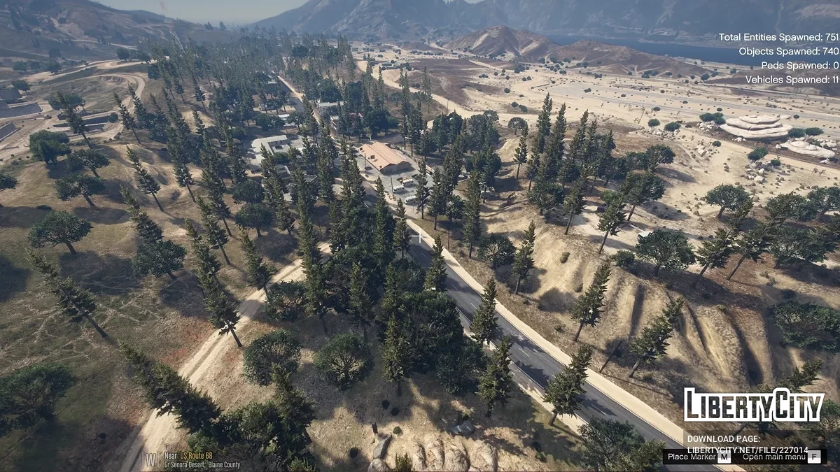 Оживленный Route 68 [Menyoo] / GTA 5