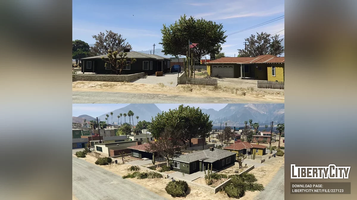 Оживленный Sandy Shores [YMAP, MapEditor, Menyoo] / GTA 5