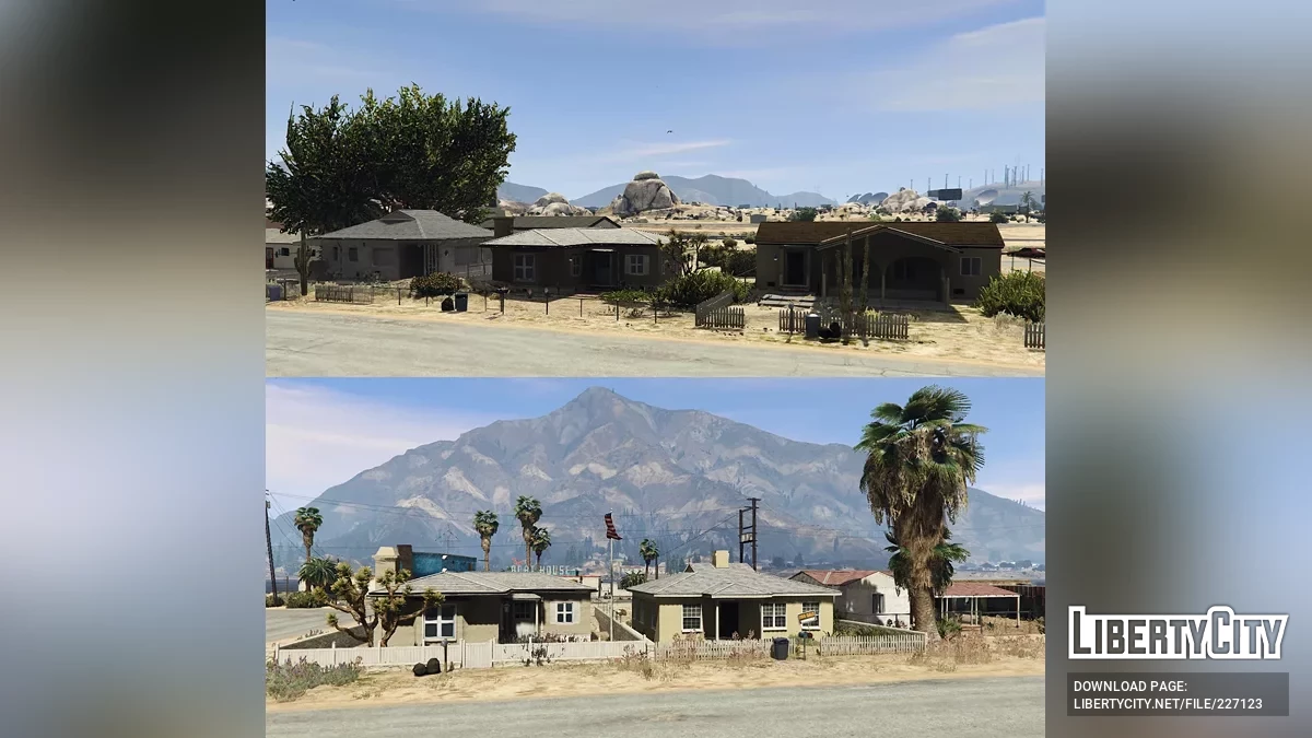 Оживленный Sandy Shores [YMAP, MapEditor, Menyoo] / GTA 5