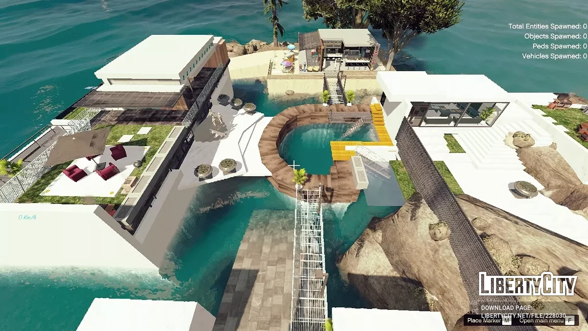 Пляжный домик [XML / YMAP] / GTA 5
