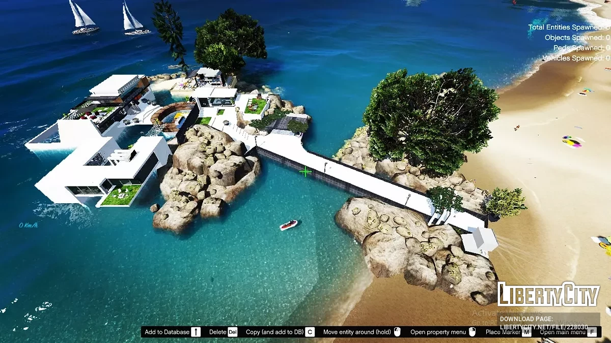 Пляжный домик [XML / YMAP] / GTA 5