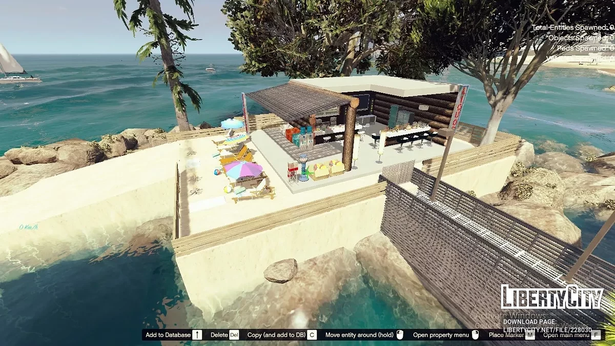 Пляжный домик [XML / YMAP] / GTA 5