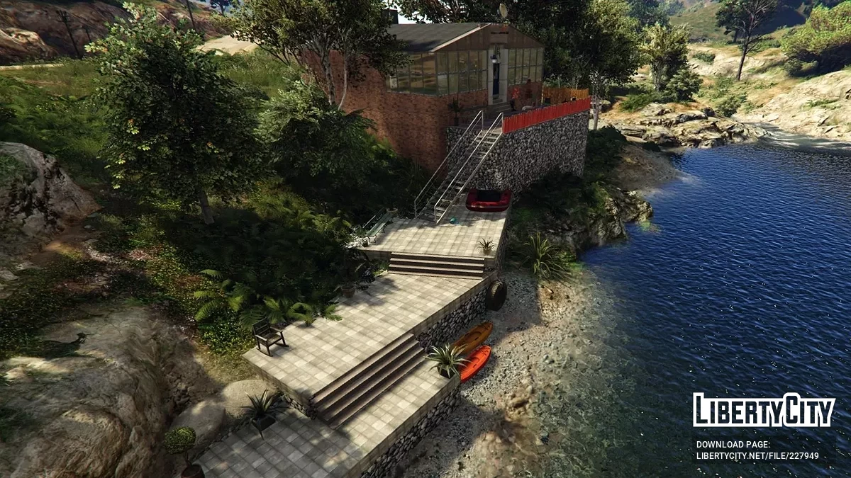 Виллы вдоль реки Занкудо / GTA 5