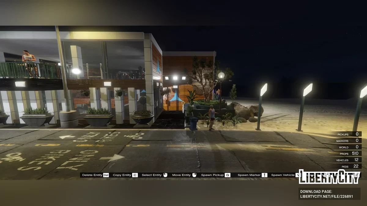 Спортзал на Пляже Лос Сантоса / GTA 5