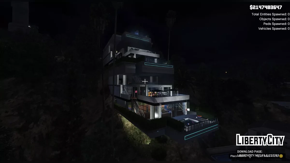 Особняк на Вайнвуд-Хиллс [Menyoo / Addon] / GTA 5