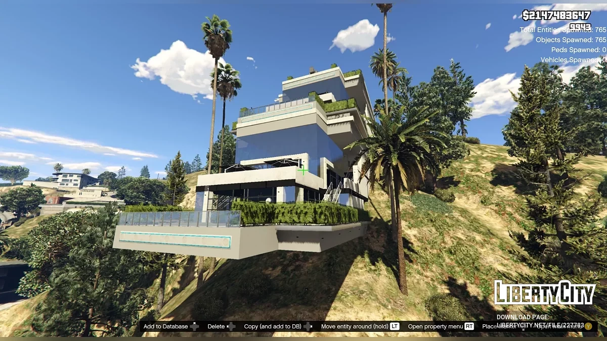 Особняк на Вайнвуд-Хиллс [Menyoo / Addon] / GTA 5