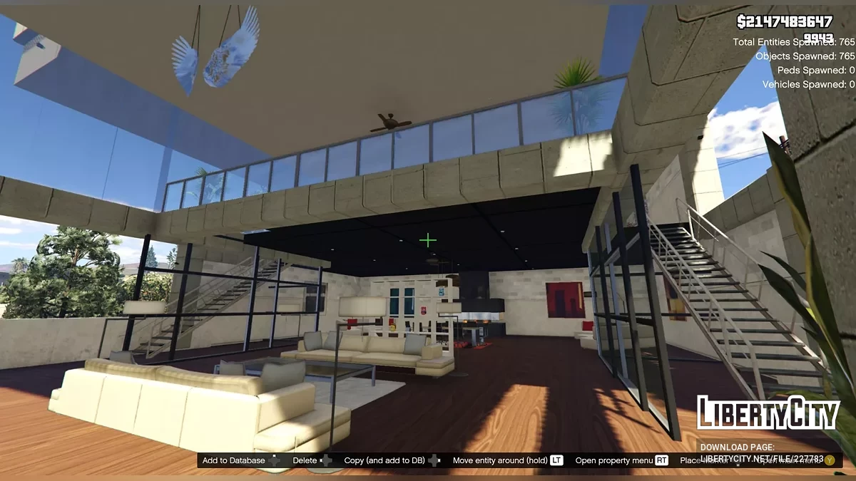 Особняк на Вайнвуд-Хиллс [Menyoo / Addon] / GTA 5