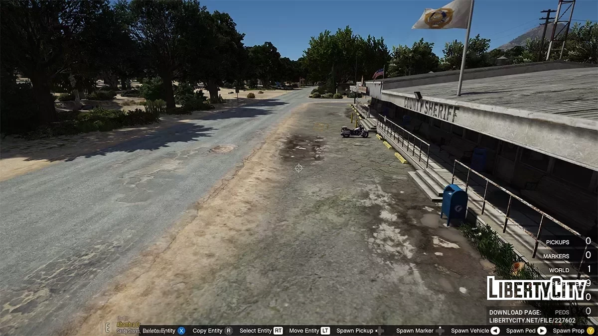 Заросший Sandy Shores (YMap + FiveM) / GTA 5