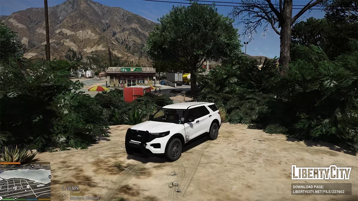 Заросший Sandy Shores (YMap + FiveM) / GTA 5