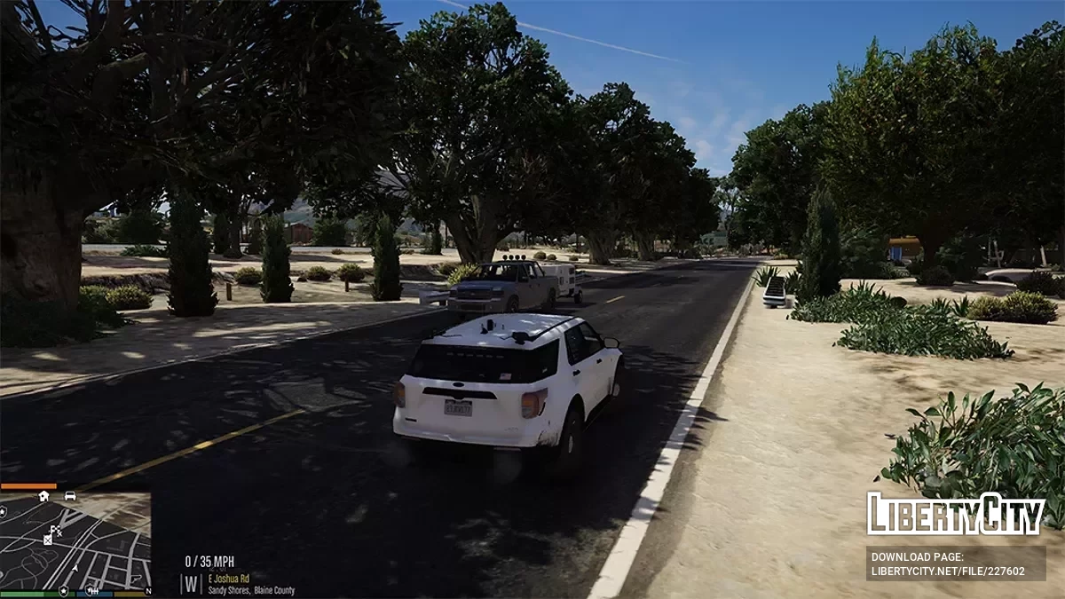 Заросший Sandy Shores (YMap + FiveM) / GTA 5