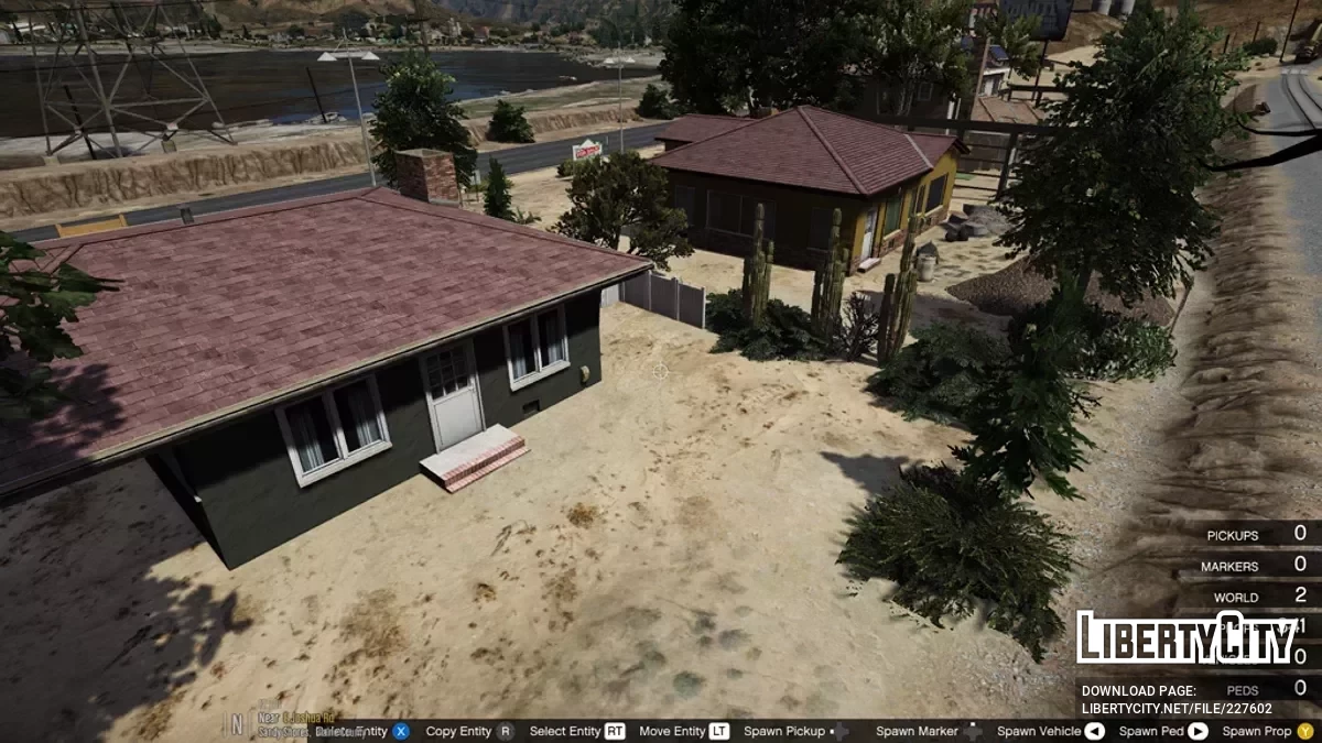 Заросший Sandy Shores (YMap + FiveM) / GTA 5