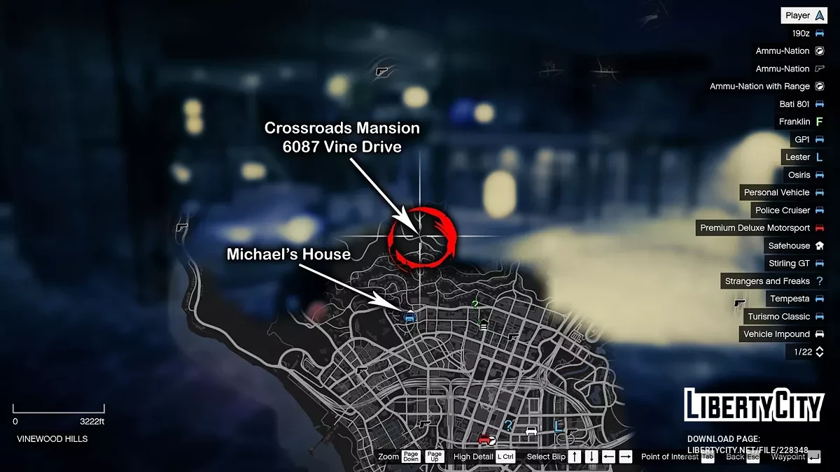 Особняк в Вайнвуде / GTA 5