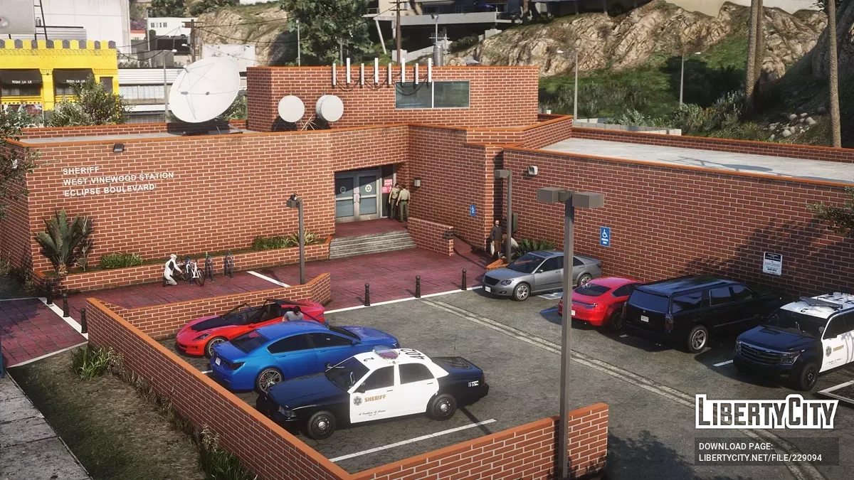Участок LSSD Вест-Вайнвуд v1.0 / GTA 5