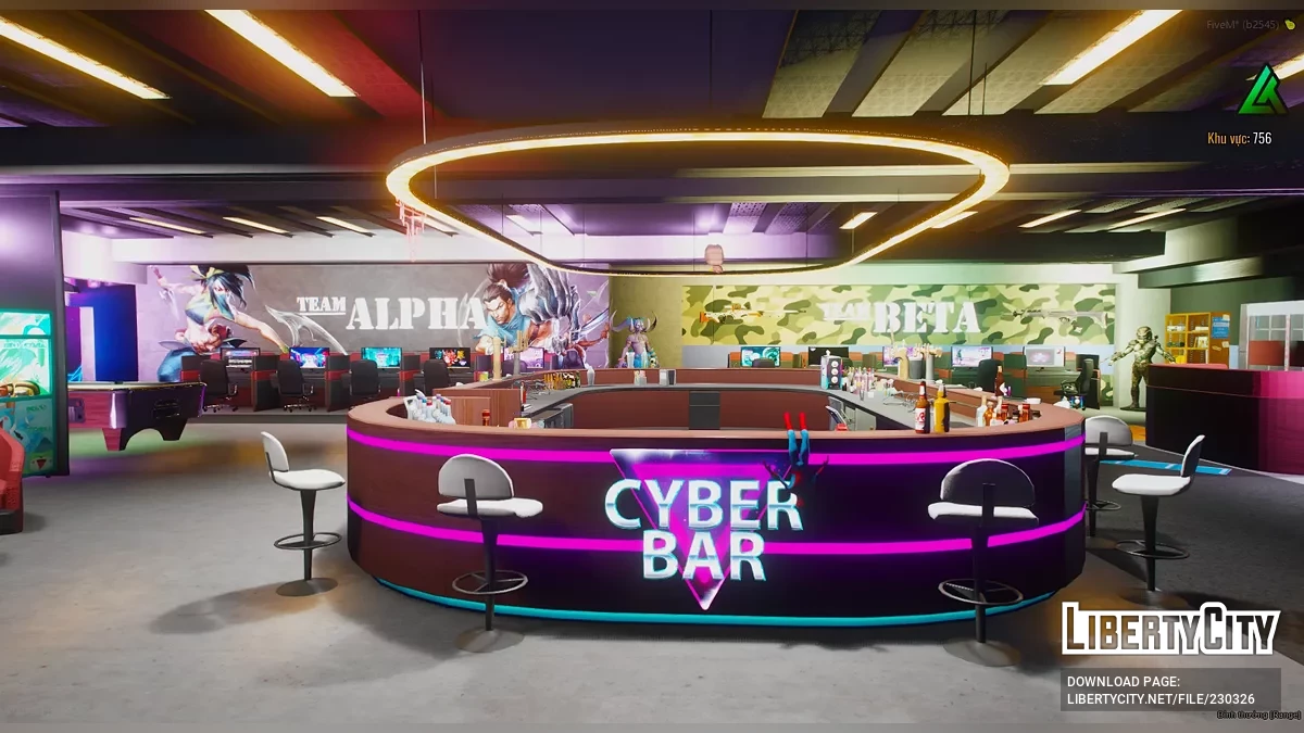 Cyber Bar V2 / GTA 5