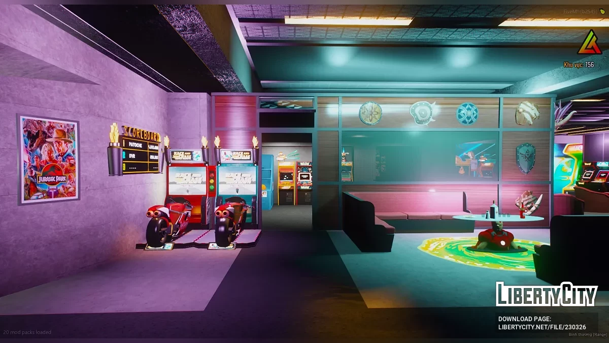 Cyber Bar V2 / GTA 5