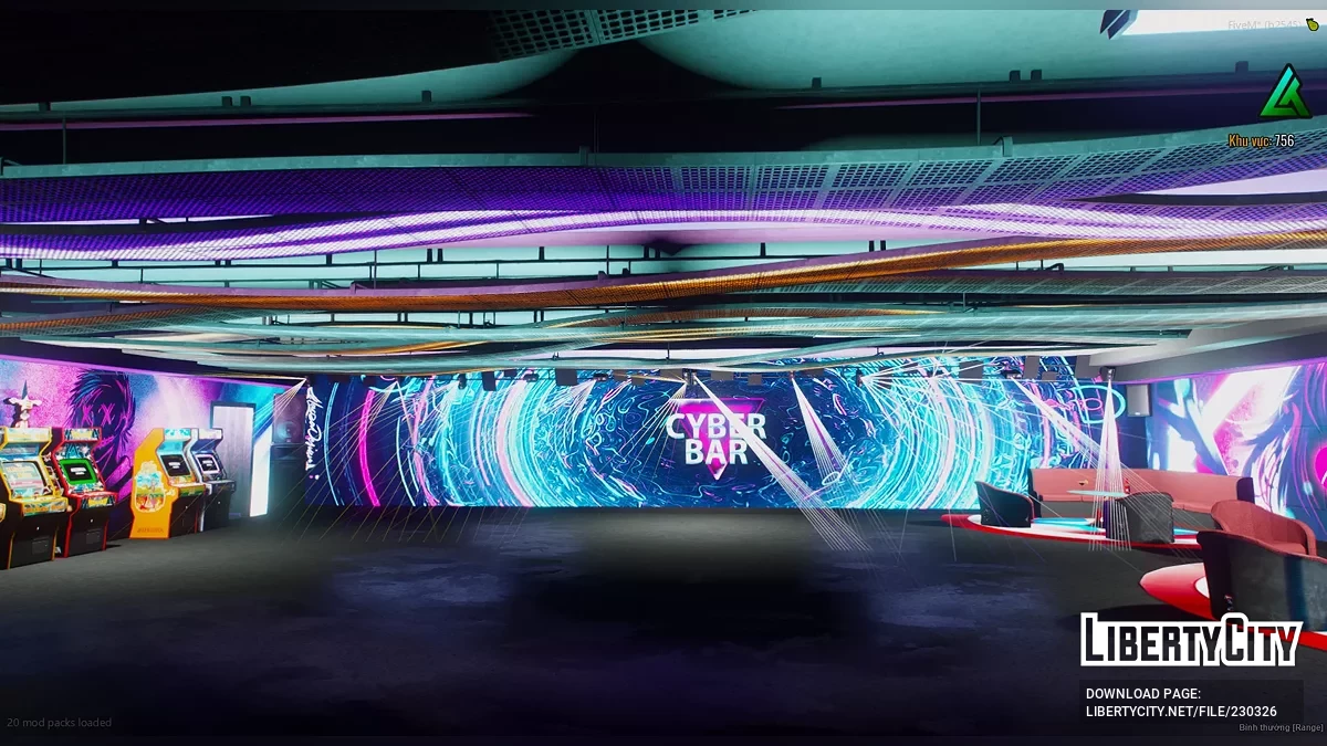 Cyber Bar V2 / GTA 5