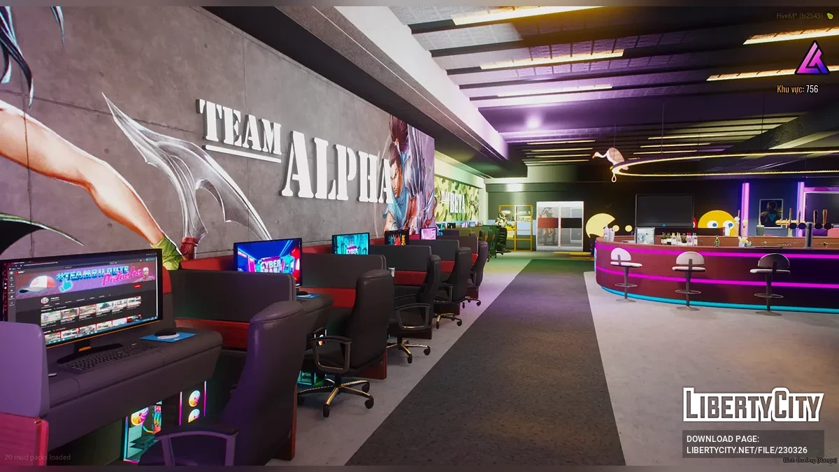 Cyber Bar V2 / GTA 5