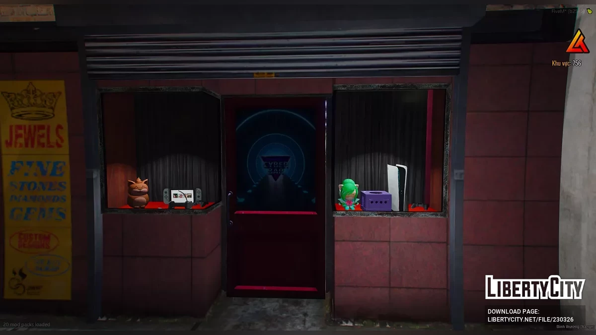 Cyber Bar V2 / GTA 5