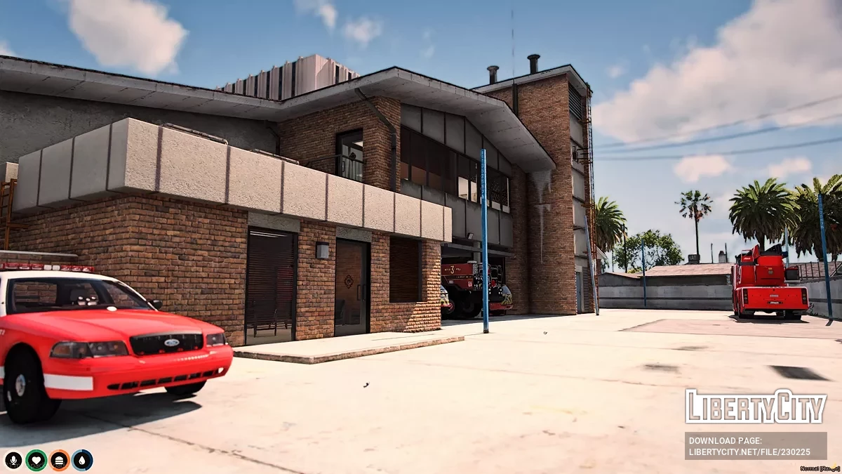 Пожарное депо Дэвиса / GTA 5