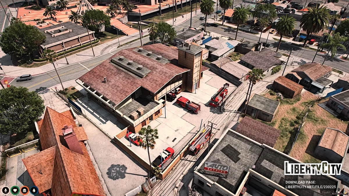 Пожарное депо Дэвиса / GTA 5