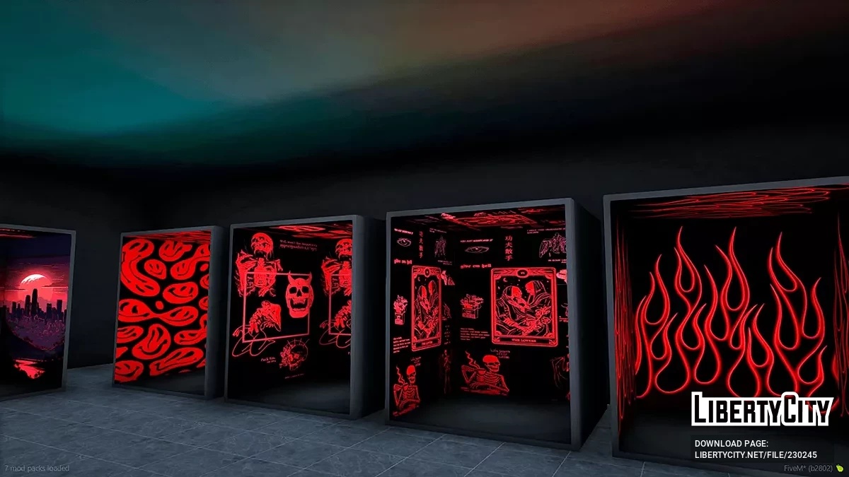 RedBox - Photoroom/Backdrop v1.0 / GTA 5