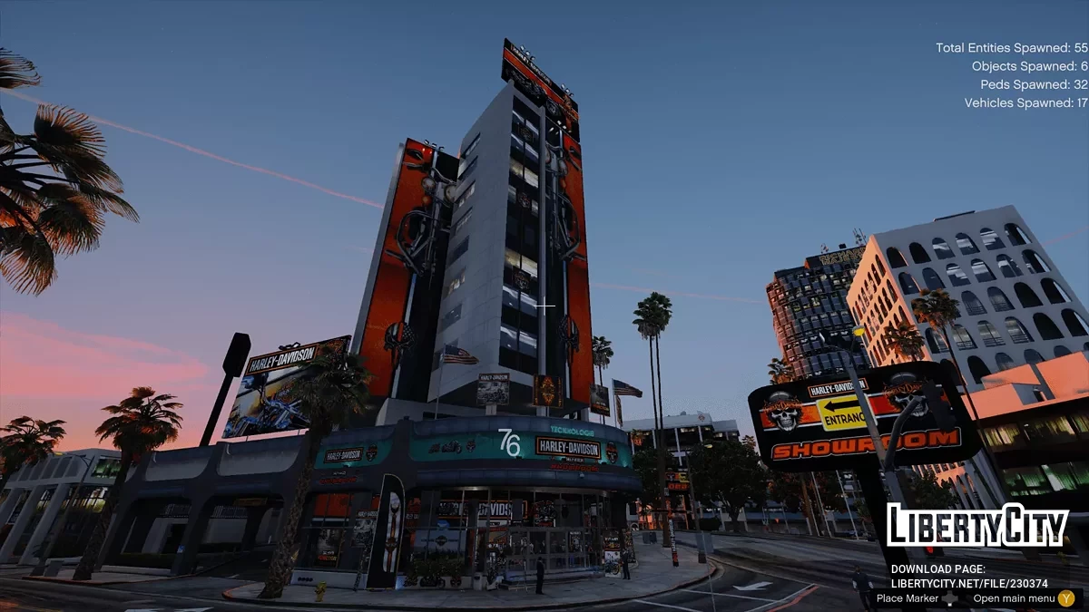 Салон Харли Дэвидсон / GTA 5