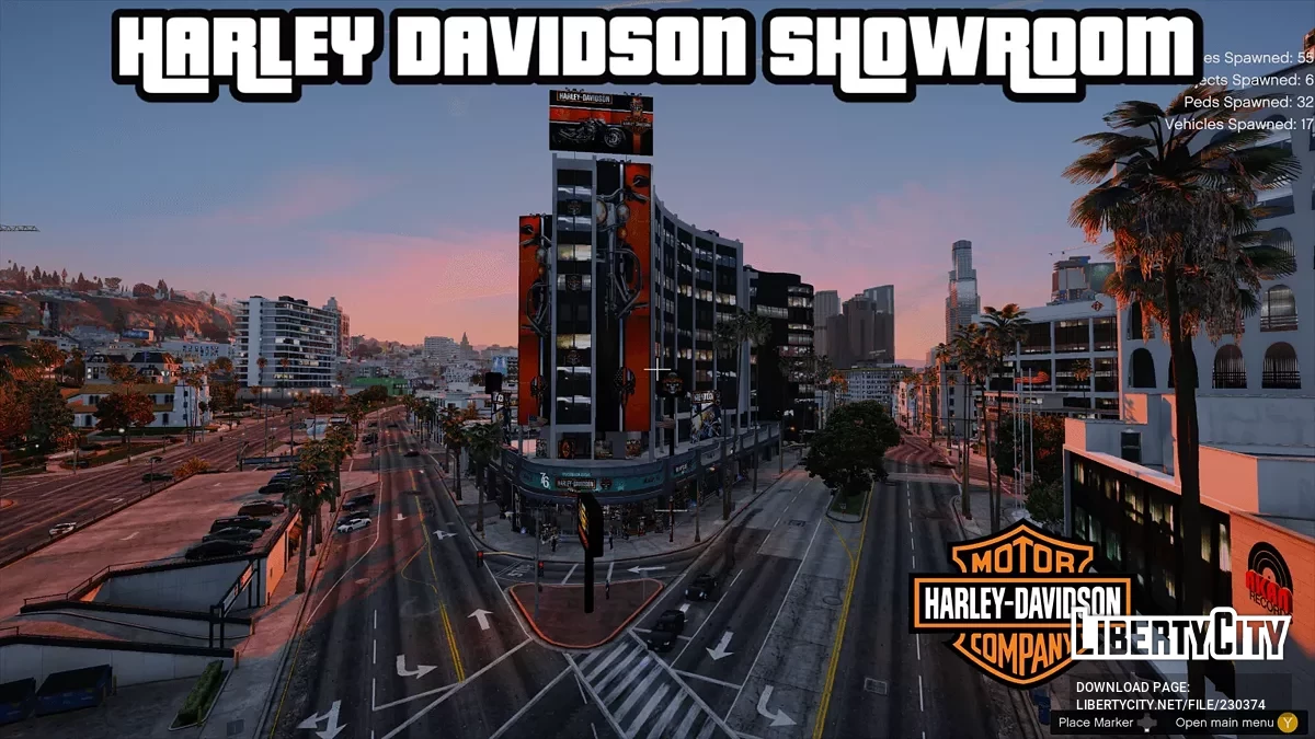 Салон Харли Дэвидсон / GTA 5