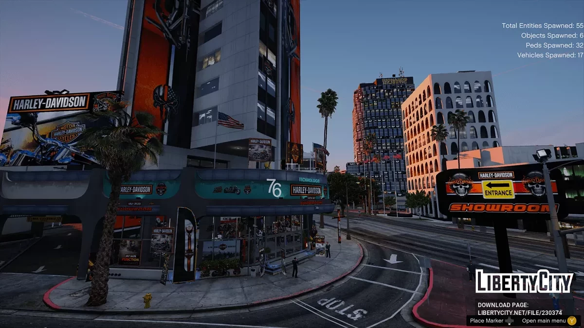Салон Харли Дэвидсон / GTA 5