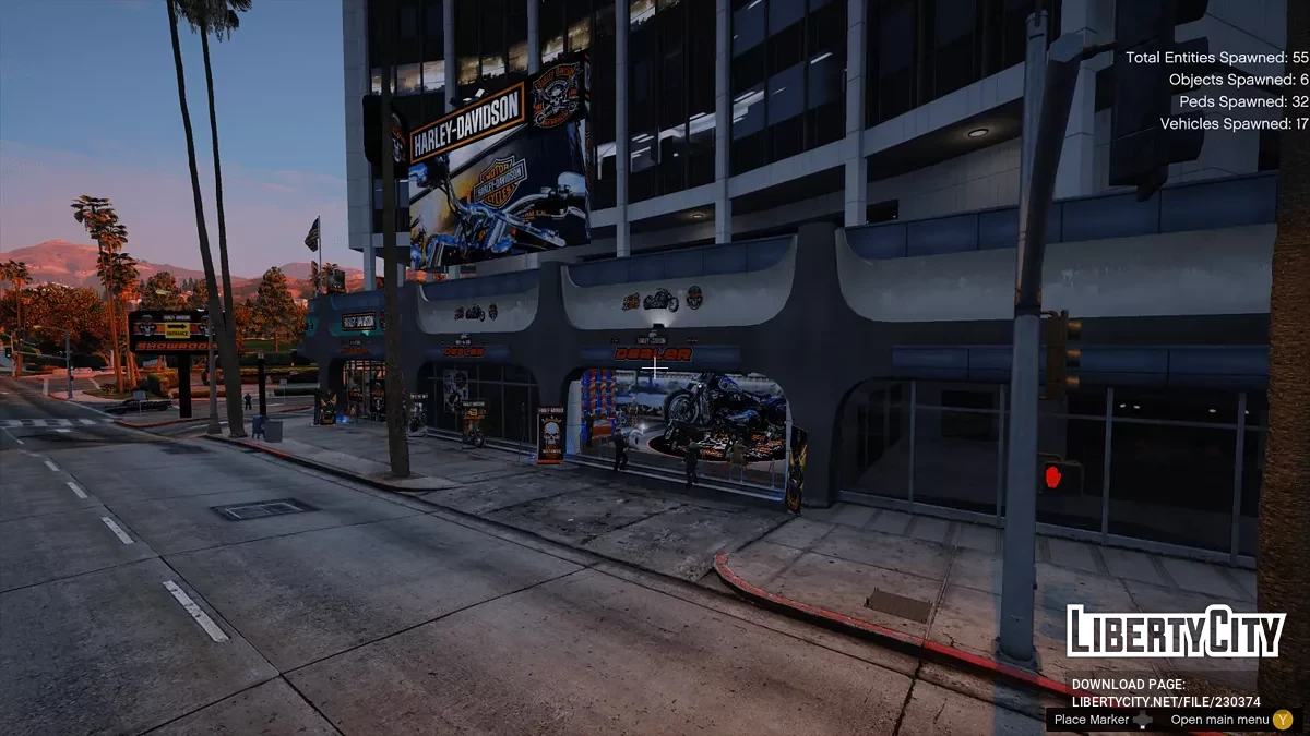 Салон Харли Дэвидсон / GTA 5