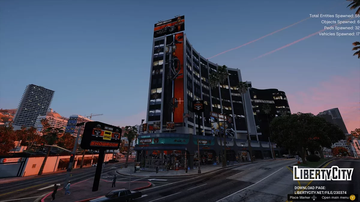 Салон Харли Дэвидсон / GTA 5