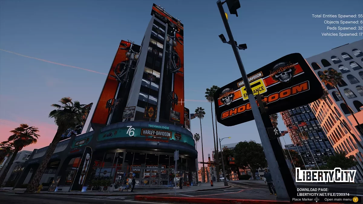 Салон Харли Дэвидсон / GTA 5