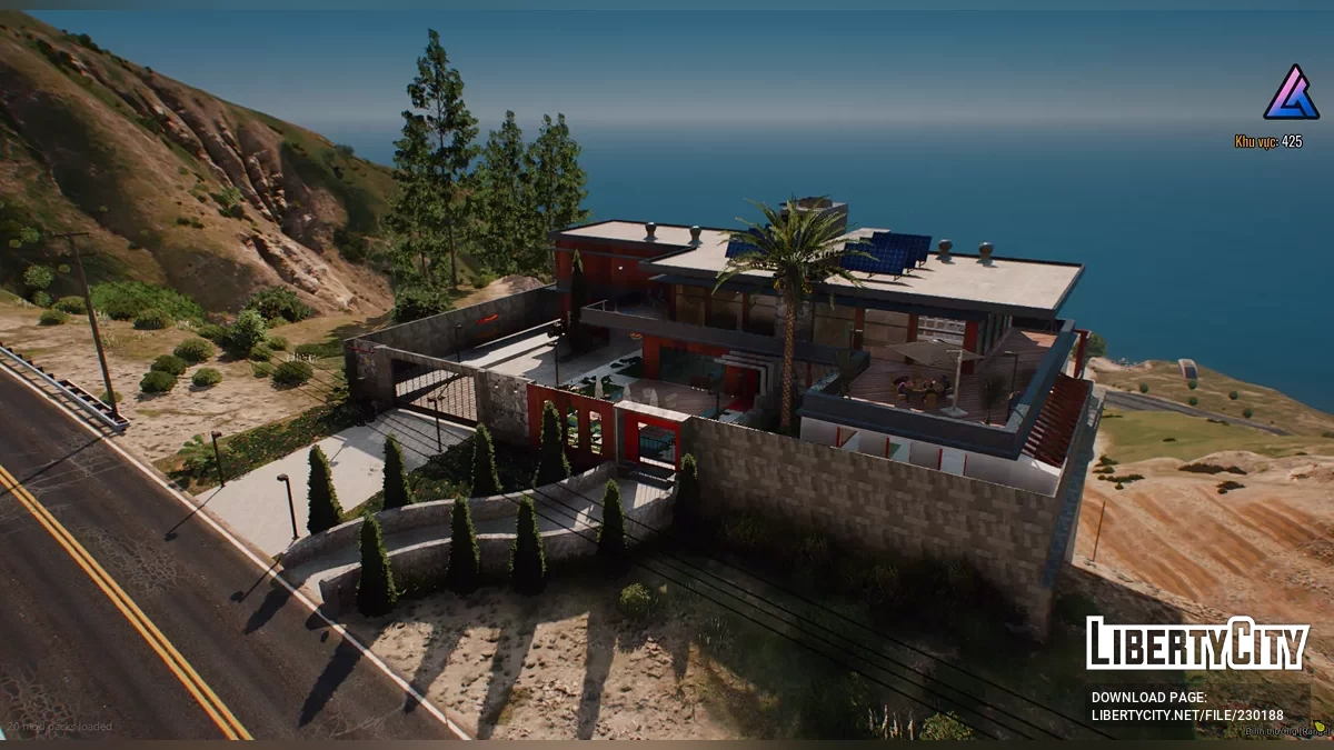 Современный дом - Мафия / GTA 5
