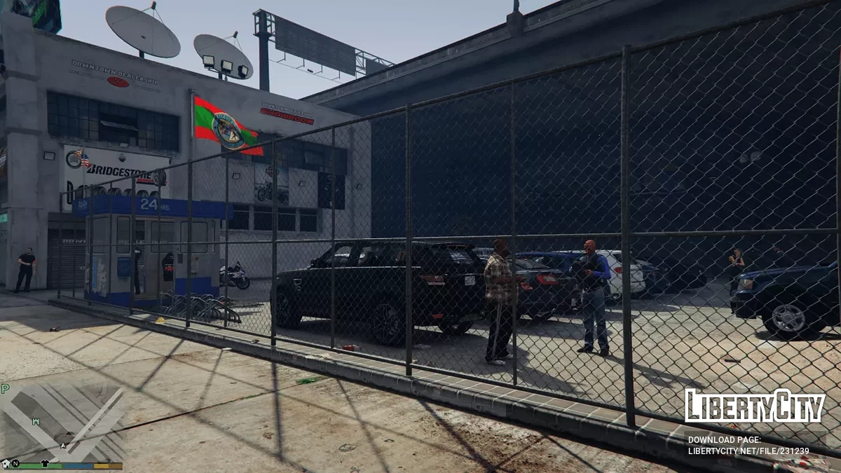 Автосалон в центре города v1.0 / GTA 5