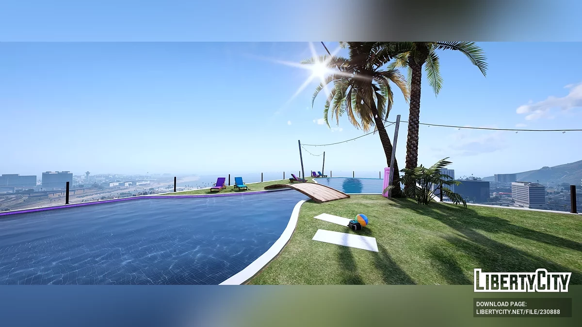 Башня Виванг — Лобби — Бар на крыше / GTA 5