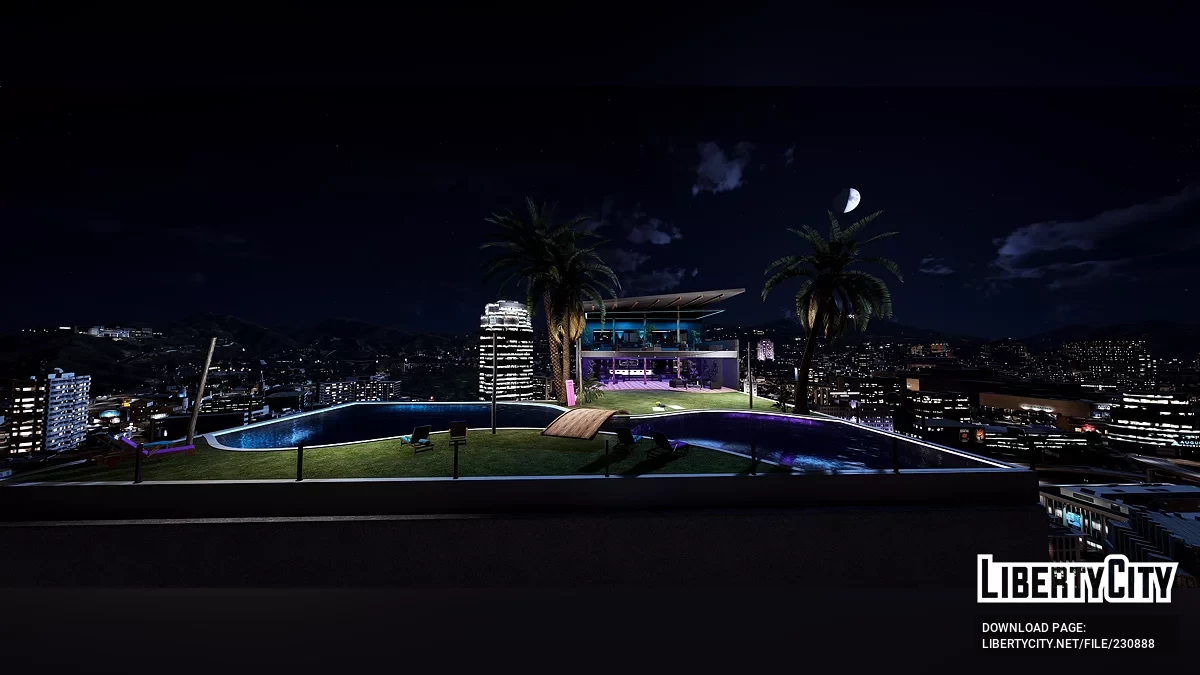 Башня Виванг — Лобби — Бар на крыше / GTA 5