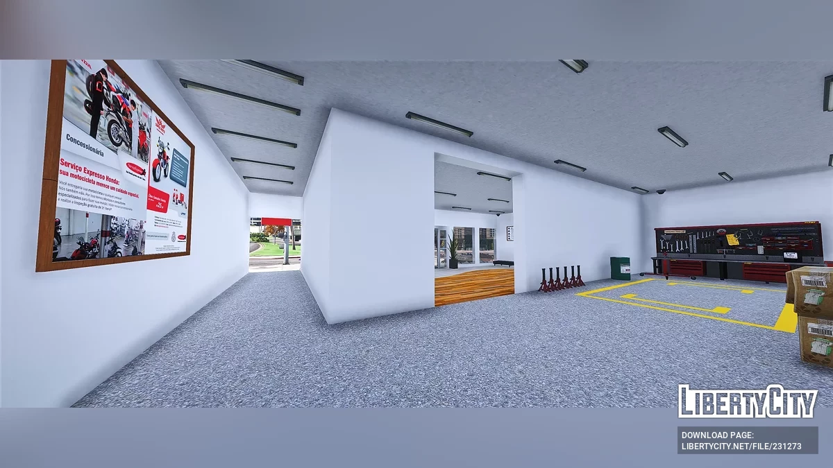 Дилерский центр Honda / GTA 5