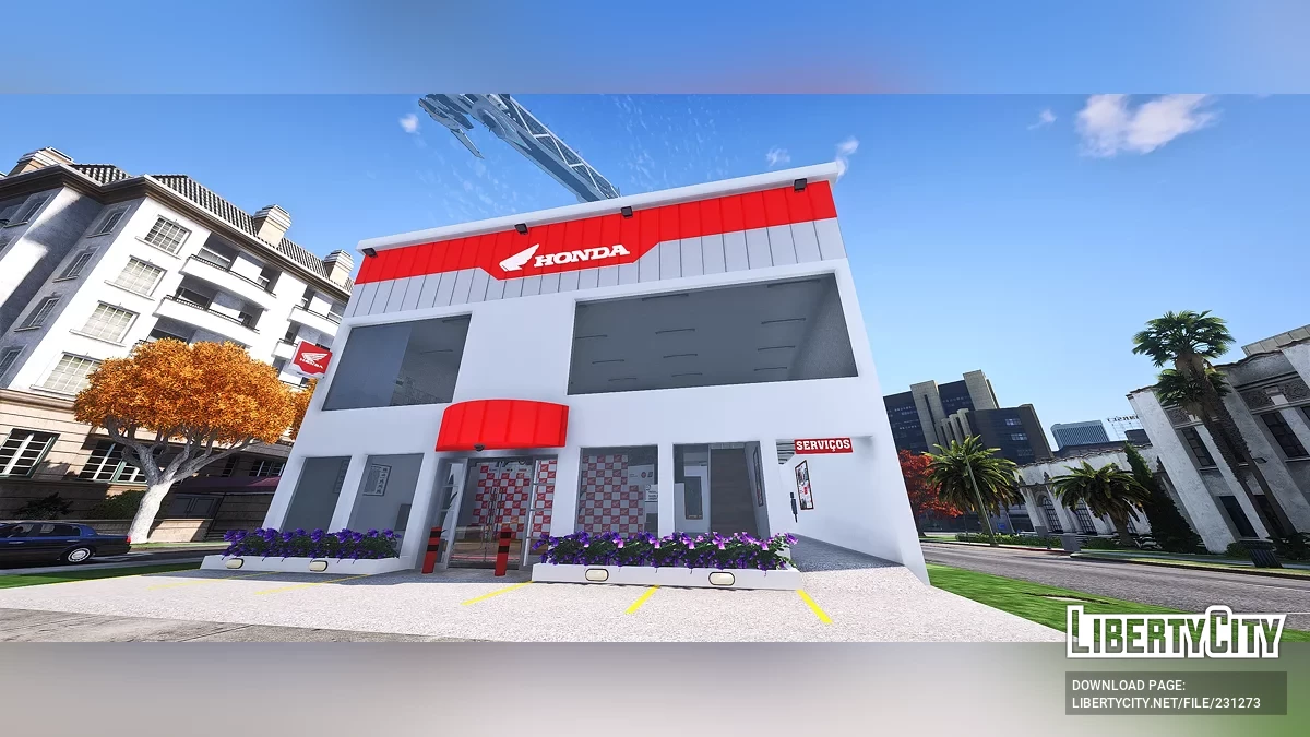 Дилерский центр Honda / GTA 5