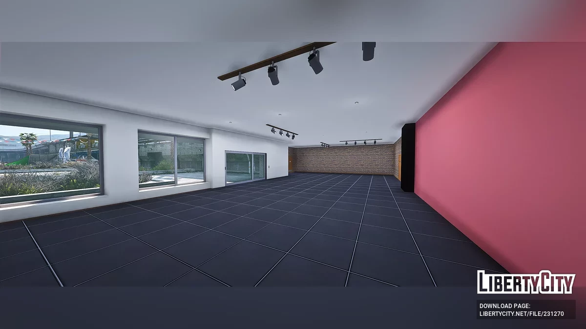 Дилерский центр и гараж Сандерс Моторс / GTA 5