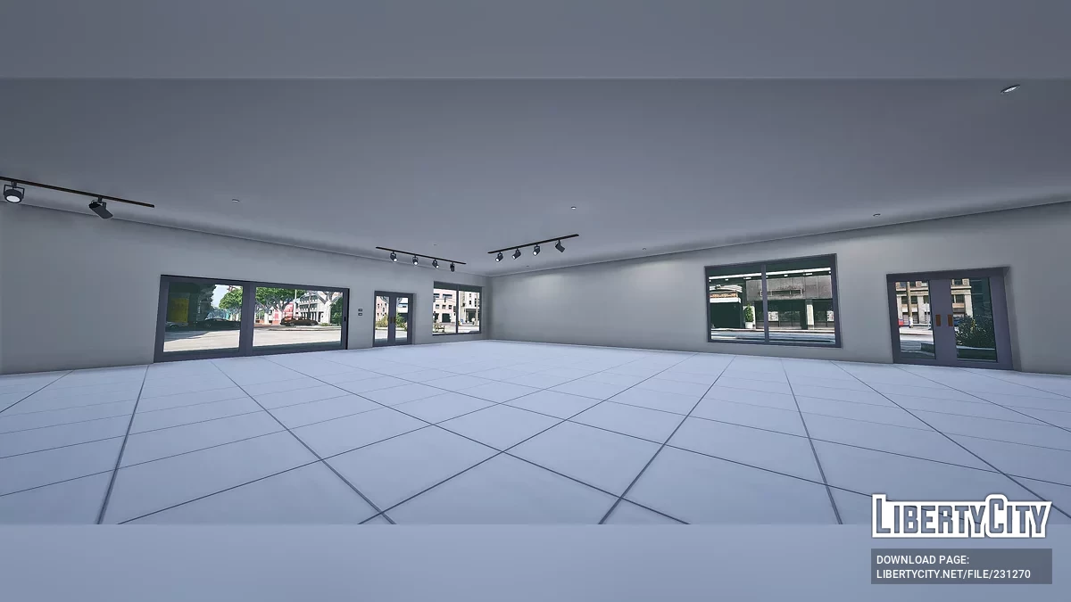 Дилерский центр и гараж Сандерс Моторс / GTA 5