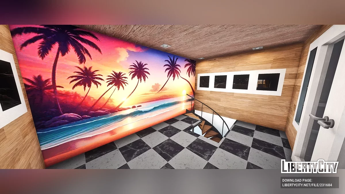 Дом на пляже Веспуччи / GTA 5