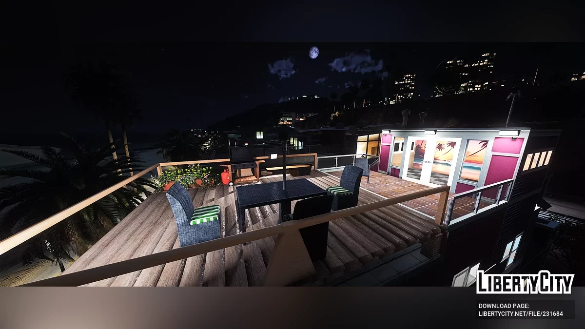 Дом на пляже Веспуччи / GTA 5