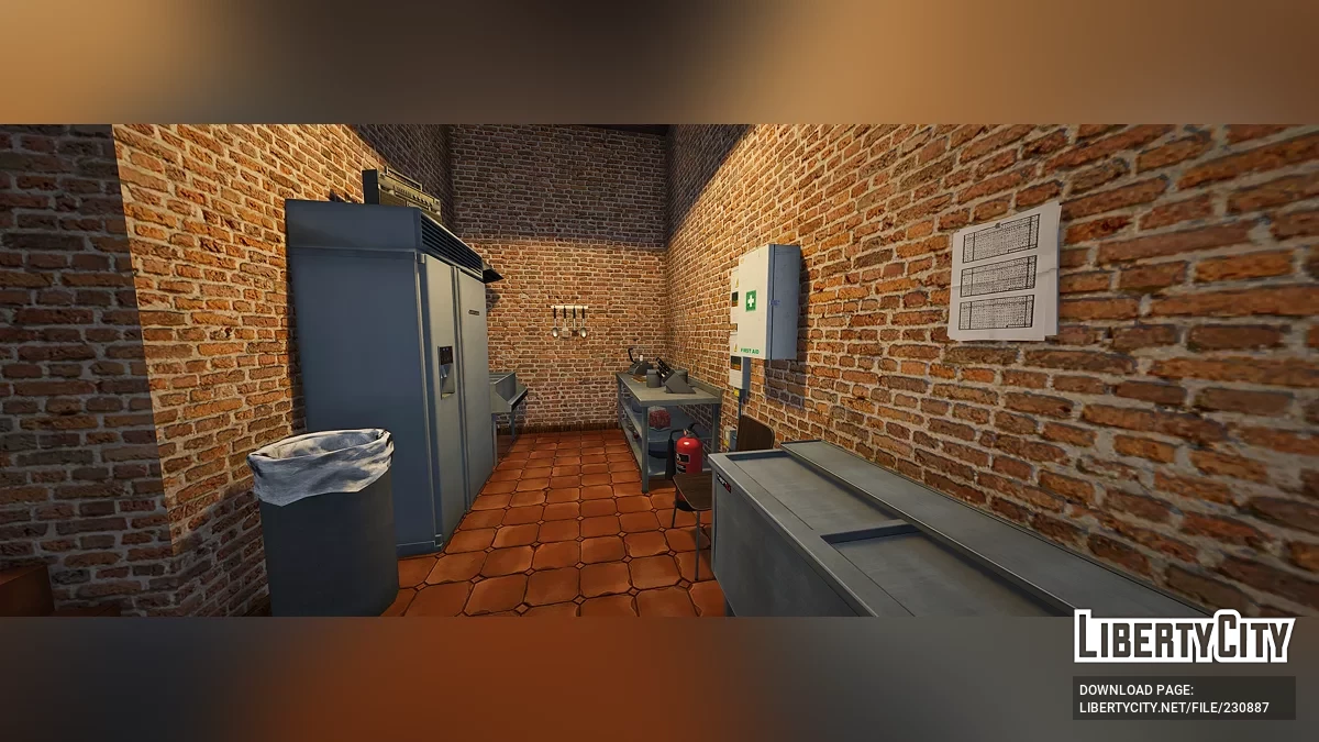 Интерьер ирландского паба / GTA 5