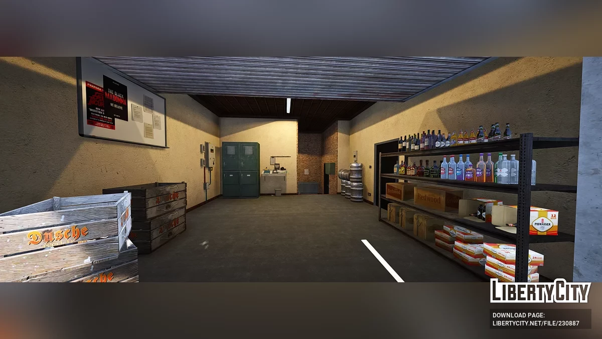 Интерьер ирландского паба / GTA 5