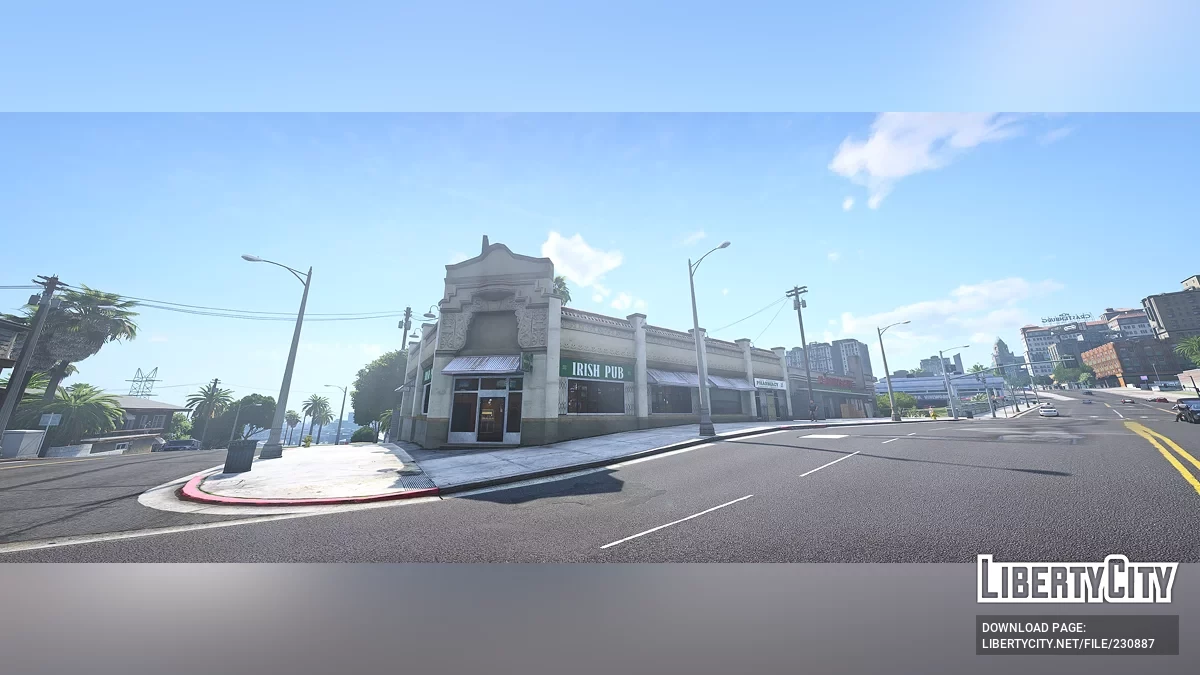 Интерьер ирландского паба / GTA 5