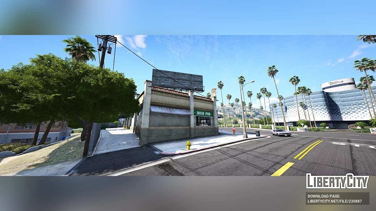 Интерьер ирландского паба / GTA 5